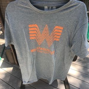 Whataburger gray graphic tee